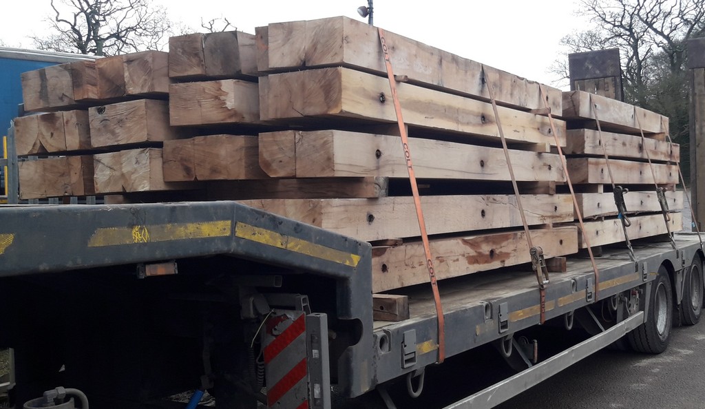 3m x 1m x 200mm Ekki/Wooden mats