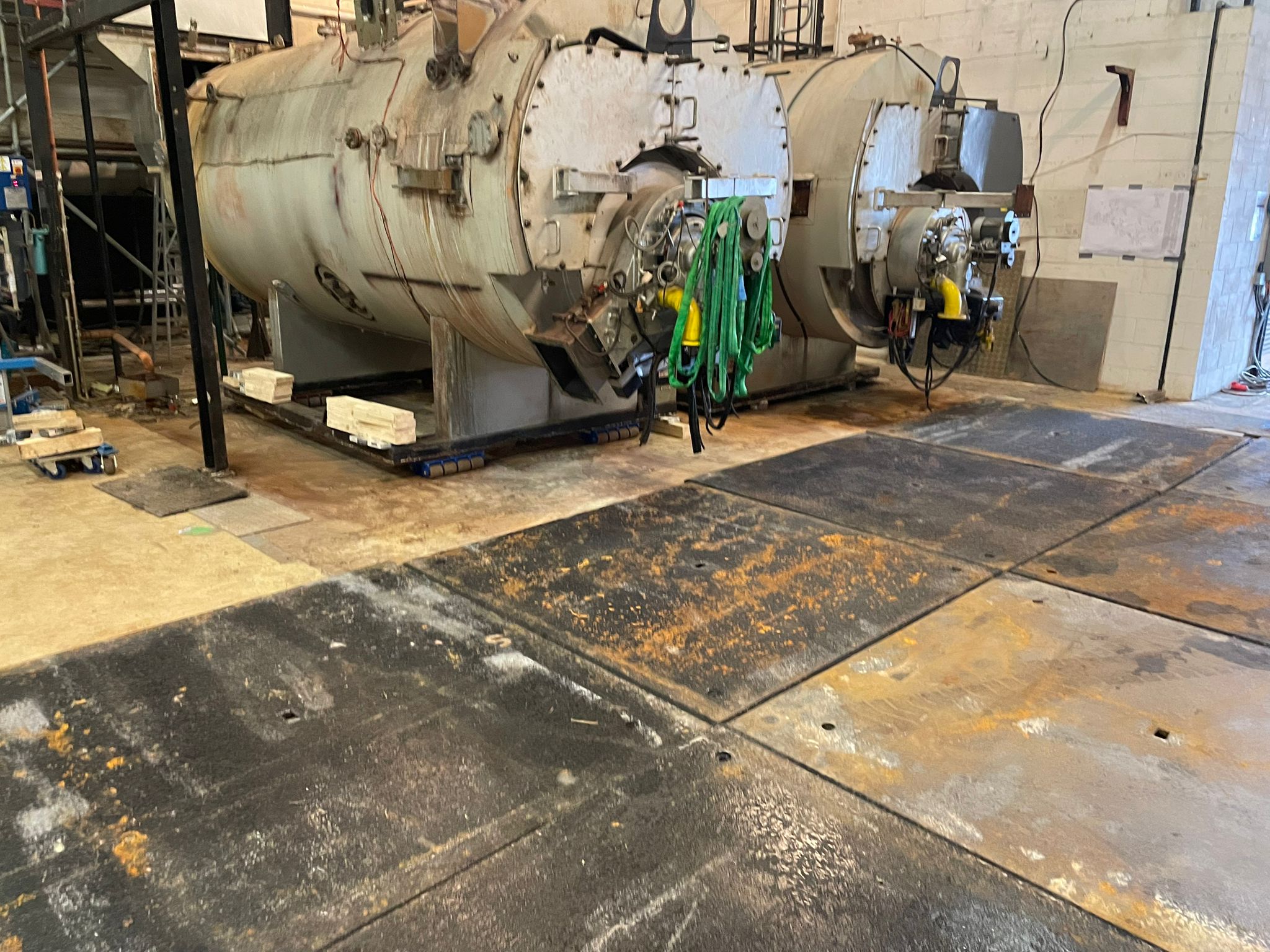 20-tonne boiler exchange