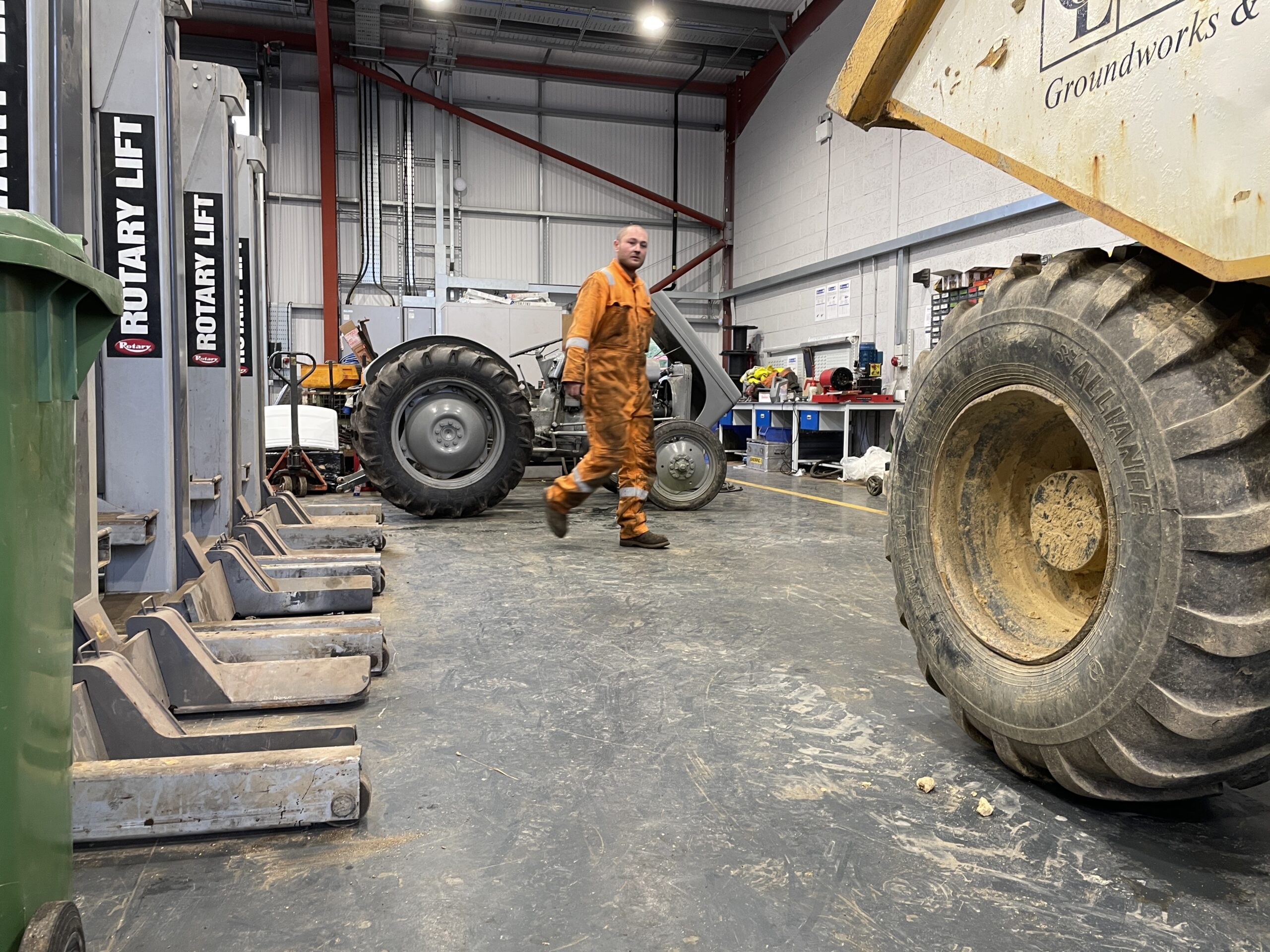 A grey day, but never a dull moment