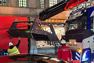 Southdown's precision-based project at the Ferrari flagship store on London's Piccadilly