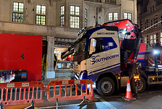 Southdown's precision-based project at the Ferrari flagship store on London's Piccadilly